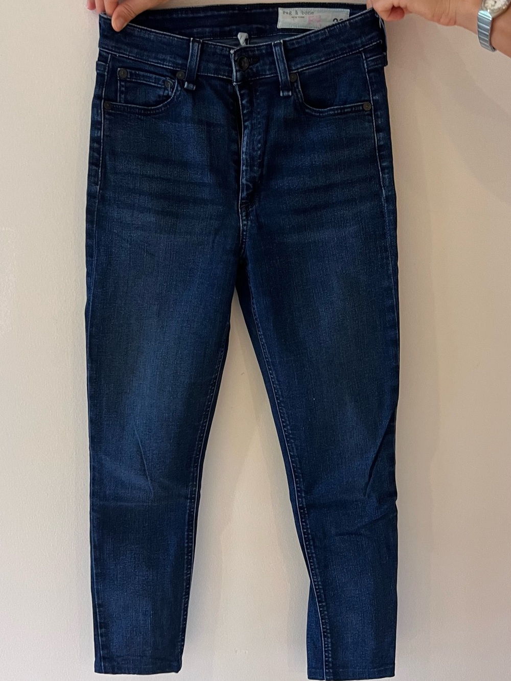 rag & bone indigo slim jeans